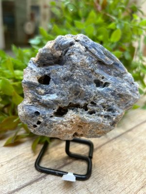 Cianita azul na base