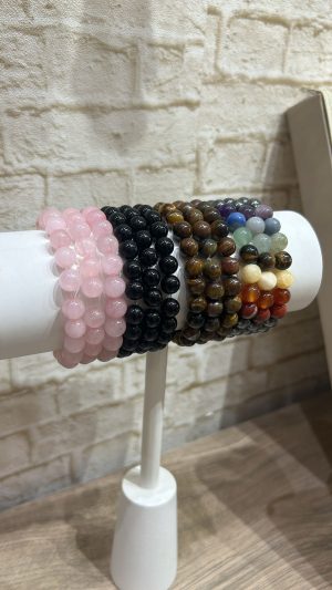 Pulseira quartzo rosa