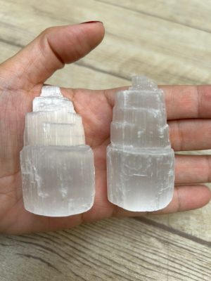 Torre selenita branca