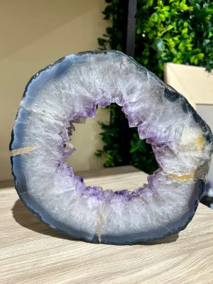 Arco de ametista bruta