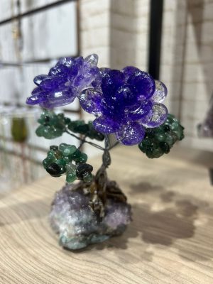 Flor de ametista pequena